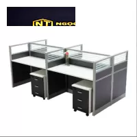 Mẫu những bàn làm việc tập thể cho nhân viên văn phòng giá rẻ tại Nội Thất Ngọc Thịnh